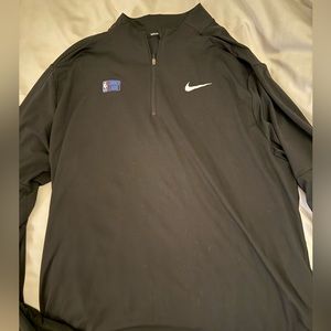 Nike running men's NBA half zip XL